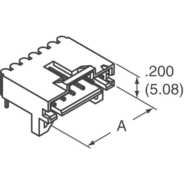 5-103672-5 TE Connectivity AMP Connectors  Embases à broches mâles